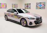 Color In Motion: Look At The BMW i5 Flow Art Car's Dynamic Palette - Photo