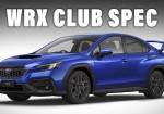 The 2024 Subaru WRX Club Spec Edition Is Exclusive To Australia - Photo