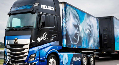 Metallica Rocks Eco-Revolution: Electric & Hydrogen Trucks on Tour - Photo