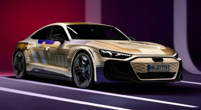 Audi Gives Sneak Peek Of Updated 2025 E-Tron GT - Photo