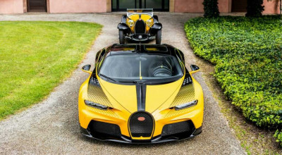 A Tribute To Legends: Bugatti Chiron Super Sport Honors Type 55 - Photo