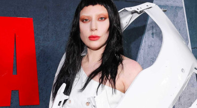 Lady Gaga Rocks Car Part Dress at Chromatica Ball Premiere - Photo