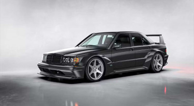 First HWA EVO <span style='background: #ff0000'>Restomod</span> Mercedes 190E To Be Auctioned For Over $1 Million - Photo