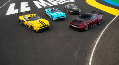 Ford Mustang GT3 Ready for Le Mans Challenge with Three-Car Lineup - Photo