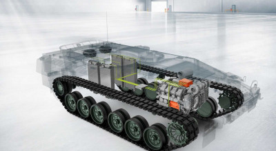 Rolls-Royce Introduces High-Powered Hybrid V10 Engine At Eurosatory Military Expo - Photo