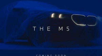 BMW Teases New M5: Illuminated Dual Grille Shines In Latest Video - Photo