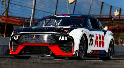 ABB And NASCAR's New 1,341-HP Electric Prototype Unveiled - Photo