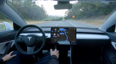 Tesla's Self-<span style='background: #ff0000'>Driving</span> Software: A Tale of Two Experiences - Photo