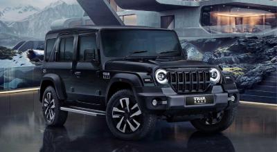 Mahindra Thar Roxx Debuts As A Practical 5-Door Off-Roader With Wrangler Hints - Photo