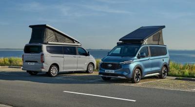 Ford Launches Long-<span style='background: #ff0000'>Wheelbase</span> And Active Versions Of Transit Custom Nugget Camper - Photo