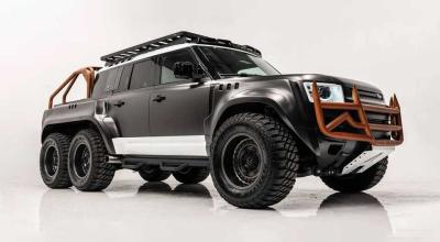 Apocalypse Unveils 'World Ender': A Six-Wheeled Beast Based On The Land R<span style='background: #ff0000'>over</span> Defender - Photo