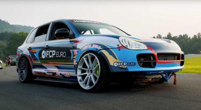 Drift-Ready Porsche Cayenne: Supercharged V8 Power And Rear-Wheel Drive - Photo