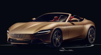 <span style='background: #ff0000'>Ferrari</span> Roma Spider Is A One-of-a-Kind Masterpiece From The Tailor Made Program - Photo