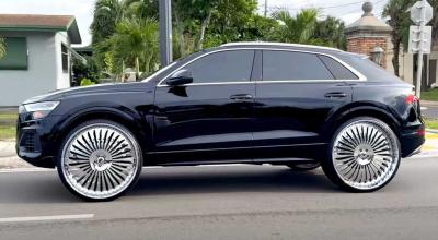 Luxury On 30-Inch Wheels: Audi Q8 Gets A Bold Makeover In Fort Lauderdale - Photo