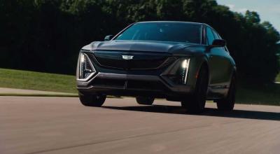 Cadillac’s <span style='background: #ff0000'>2026</span> Lyriq-V Aims For High-Performance EV Market - Photo