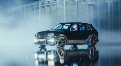 Experience The '1-Second-Wow Effect' With The <span style='background: #ff0000'>Brabus</span> 700 Blue Sky Rolls-Royce Cullinan - Photo