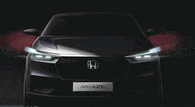 New Honda Amaze Is A Sportier, More Sophisticated Sedan Arriving In December - Photo