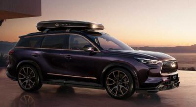 Infiniti Celebrates 35 Years With Luxe QX60 Concept, Eyes Revival In China - Photo