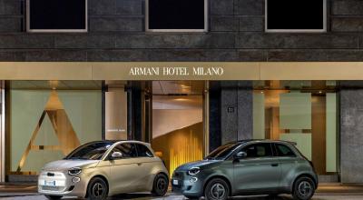 High Fashion Hits The Road: Here's The Fiat <span style='background: #ff0000'>500e</span> Armani Edition - Photo