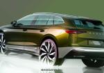 Skoda Enyaq Facelift Teased: Sharper Design And Improved Aerodynamics - Photo