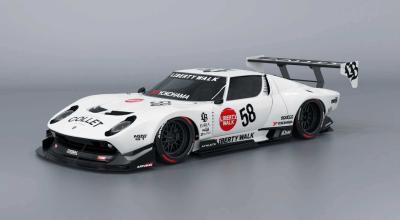 Liberty Walk Transforms The Lamborghini Miura Into A Modern Showstopper - Photo
