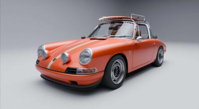 Kamm Reveals Ultimate Porsche 912c Targa: A Lightweight Restomod Beauty - Photo