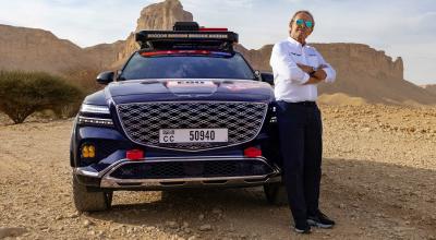 Jacky Ickx-Inspired Genesis GV80 Desert Edition Debuts In Saudi Arabia - Photo
