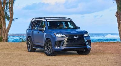 Lexus Surf LX Is A Concept SUV Designed For Surf Lovers - Photo