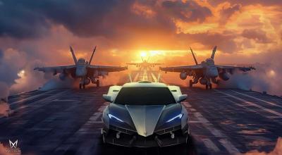 Mxtrem Maverick Is The Absurd Lovechild Of A Corvette And An F-22 - Photo