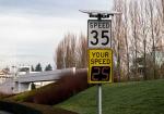 Radar Speed Signs: Why They Flash When No One's There - Photo