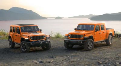 <span style='background: #ff0000'>Jeep</span> Goes Full Citrus With New ‘Joose’ Color For 2025 Wrangler And <span style='background: #ff0000'>Gladiator</span> - Photo