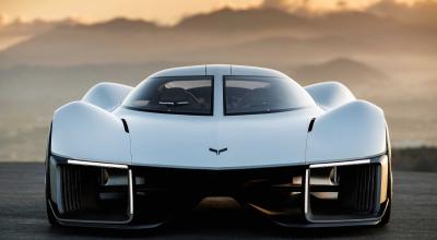 Next-Gen Corvette? GM’s UK Design Studio Teases Futuristic EV - Photo
