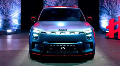 Tiny Car No More: Smart #5 Brabus Is A Full-Throttle Electric Beast - Photo