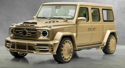 Mansory Turns The Mercedes-AMG G 63 Into A Matte Gold Mega-Limo - Photo