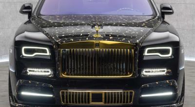 This Mansory Wraith Linea d’Oro Is Less Car, More Gold-Plated Artwork - Photo