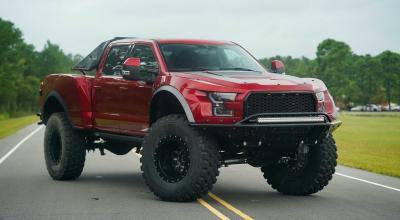 MegaRexx Reveals Ford F-250 With 46-Inch Tires And 1,200 lb-ft Of Torque - Photo