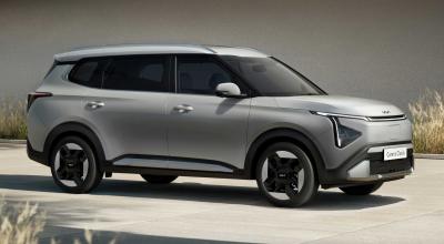 Kia Carens Clavis EV Officially Revealed With Up To 305 Miles Range And 100 kW Fast Charging - Photo