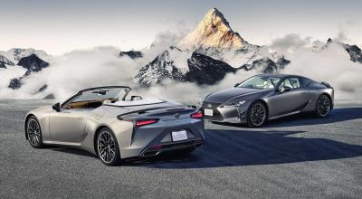 Lexus LC500 Says Goodbye With Pinnacle Edition Coupe And Convertible - Photo