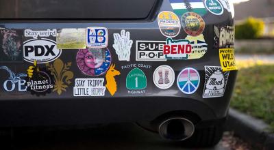 How to Remove Bumper Stickers Without Damaging Your Car - Photo