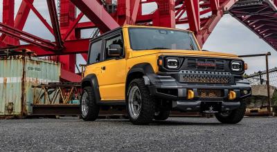Suzuki Jimny Gets <span style='background: #ff0000'>Toyota</span> Hilux Champ Face In Wild New Conversion Kit - Photo