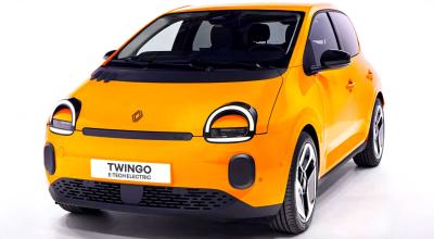 All-New Renault Twingo Electric Leaks Online Before November 6 Debut - Photo