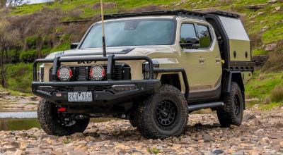 Kia Tasman Goes Wild With ARB Gear: Canopies, Rails, Lift And All-Terrain Tires - Photo