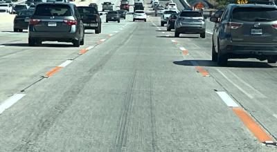 Caltrans Orange Stripes: The I-5 Experiment to Boost Construction Zone Safety - Photo
