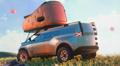 Fiat Dolce Camper Brings Chunky Tires Big Ground Clearance And A Pop Up Roof - Photo