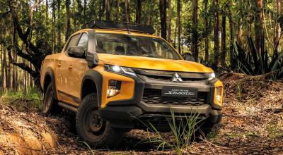 Mitsubishi Triton Savana Arrives In Brazil With Snorkel, Rock Sliders And Bold Colors - Photo