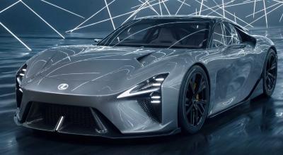Forget the V10: The New Lexus LFA Concept Goes Fully Electric - Photo