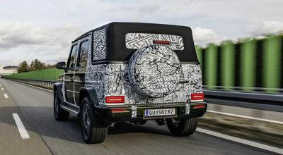 2026 Mercedes G-Class Cabriolet Spotted Testing With Soft-Top Roof - Photo