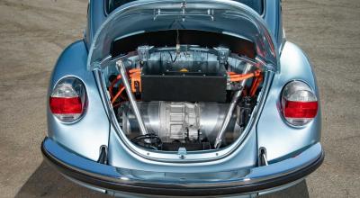 Classic VW Beetle Hides A 600-HP Tesla Powertrain - Photo