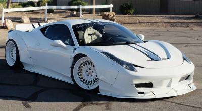Liberty Walk Ferrari 458 Italia Is Heading To Auction With No Reserve - Photo