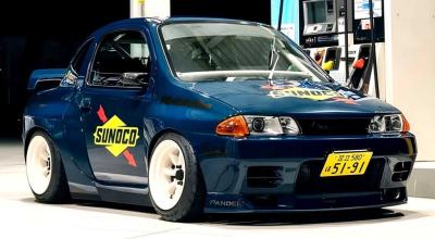 Pocket Bunny Is A Suzuki Twin Turned Into A Tiny Skyline GT-R - Photo